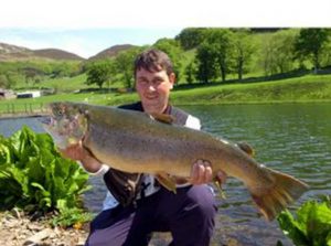 North Wales record brown 17-5ib